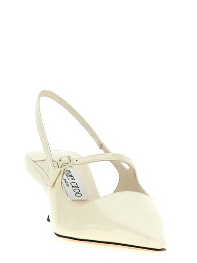 Jimmy Choo Didi 45 Glossy Patent Leather Slingback Pumps