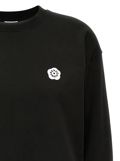 Kenzo Embroidered Sweatshirt Boke Flower 2.0 In Black
