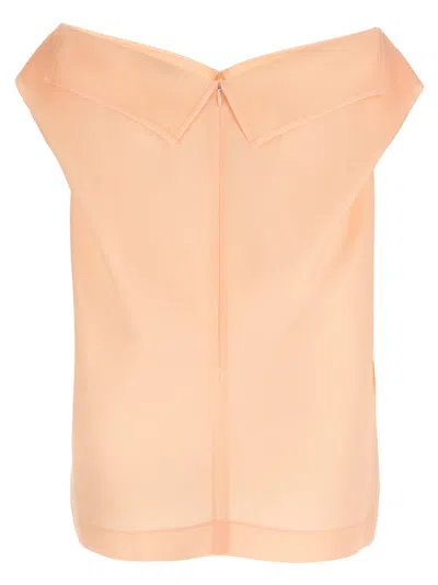 Khaite Selly Top In Pink