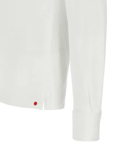 Kiton 'positano' Button-down Collar Polo Shirt
