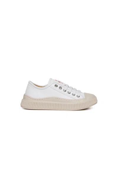 Marni Pablo Low Trainers With Patch In White