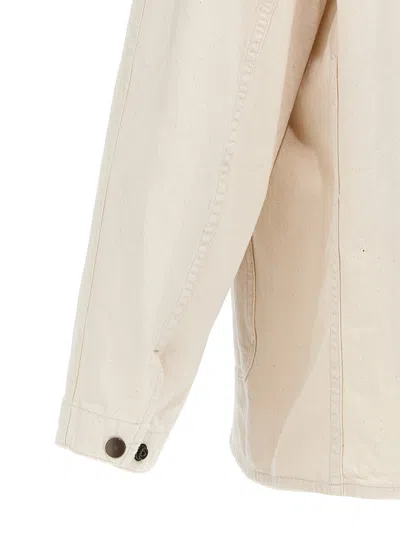Maison Margiela Collared Jacket With Front Pockets And Long Sleeves