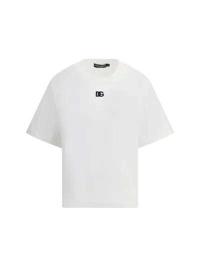Dolce & Gabbana Women Logoed T-shirt In White