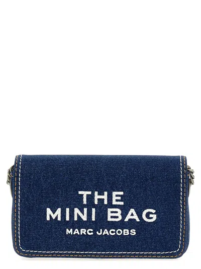 Marc Jacobs The Denim Chain Dark Wash Mini Cross-body Bag