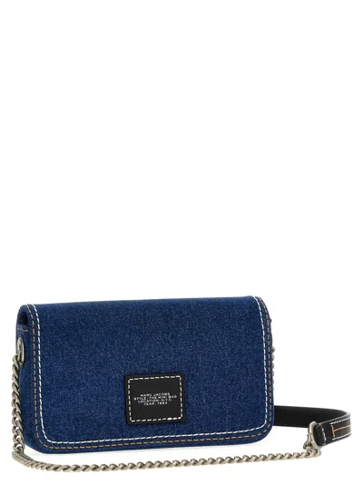 Marc Jacobs The Denim Chain Dark Wash Mini Cross-body Bag