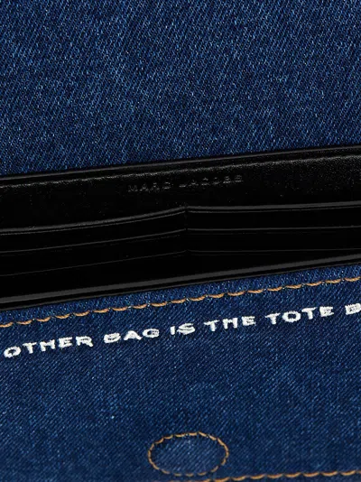 Marc Jacobs The Denim Chain Dark Wash Mini Cross-body Bag