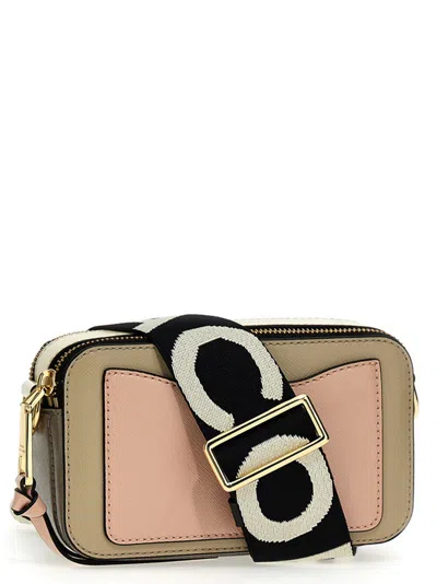 Marc Jacobs The Snapshot Aus Zementweissem Leder