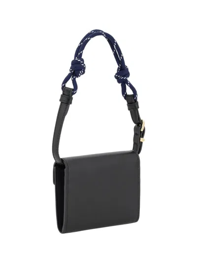 Miu Miu Rope Handle Wallet In Black