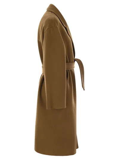 Max Mara Maxmara Women Melinda - Cashmere Midi Coat With Belt