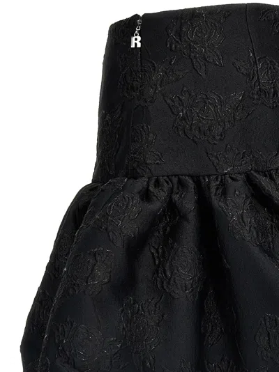 Rotate Birger Christensen Rotate High-waisted Mini Skirt In Textured Jacquard