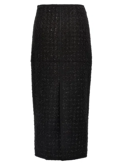 Rotate Birger Christensen Boucle Maxi Skirt