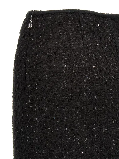 Rotate Birger Christensen Boucle Maxi Skirt