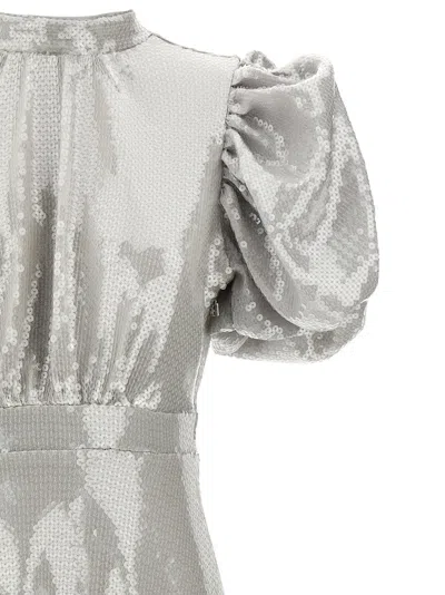 Rotate Birger Christensen Rotate Birgerchristensen Midi Dress With Sequins