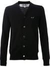 Comme Des Garçons Play Comme Des Garcons Play Black Heart Patch Cardigan