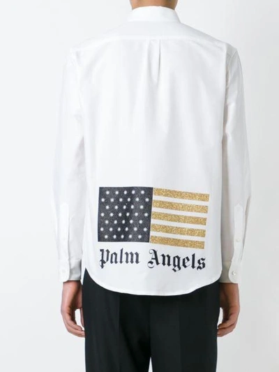 Shop Palm Angels Button Down Shirt