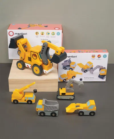 Mentari Toys Construction Vehicles Bundle In Multi