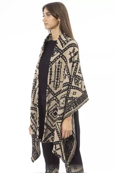 Alpha Studio Brown Acetate Women Scarf In Brown