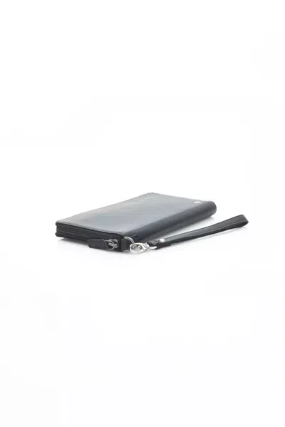 Automobili Lamborghini Black Wallet In Black