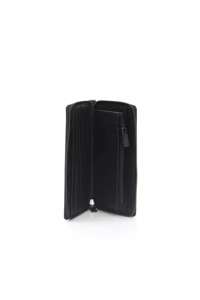 Automobili Lamborghini Black Wallet In Black
