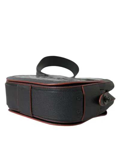 Balenciaga Elegant Exotic Leather Camera Bag In Black