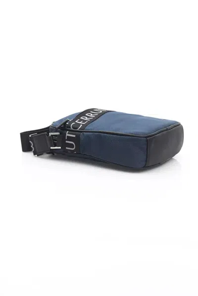 Cerruti 1881 Blue Nylon Messenger Bag In Blue