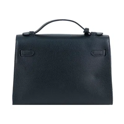 Cristinaeffe Black Artificial Leather Crossbody Bag In Black