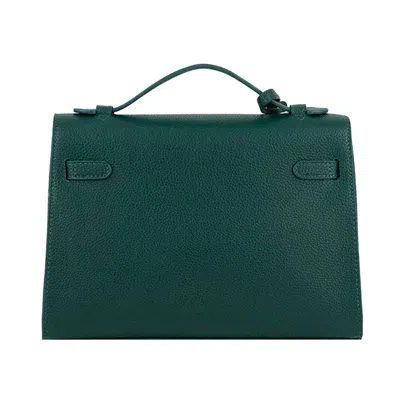 Cristinaeffe Green Artificial Leather Crossbody Bag In Green