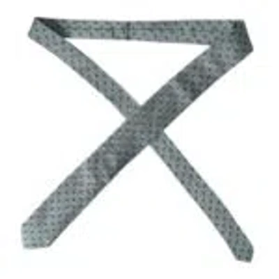 Dolce & Gabbana Green 100% Silk Patterned Adjustable Men Men's Tie In Green