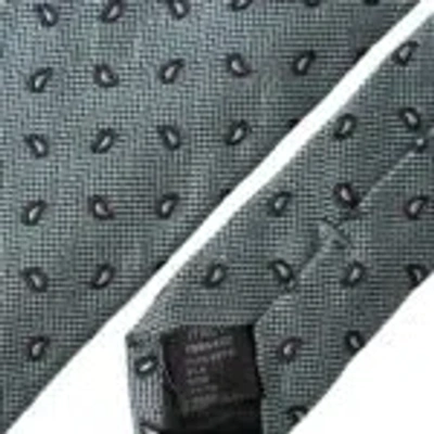 Dolce & Gabbana Green 100% Silk Patterned Adjustable Men Men's Tie In Green