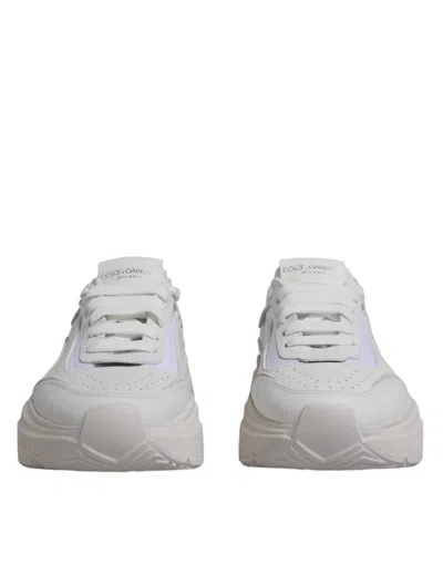 Dolce & Gabbana White Daymaster Low Top Sneakers Women's Shoes () In White
