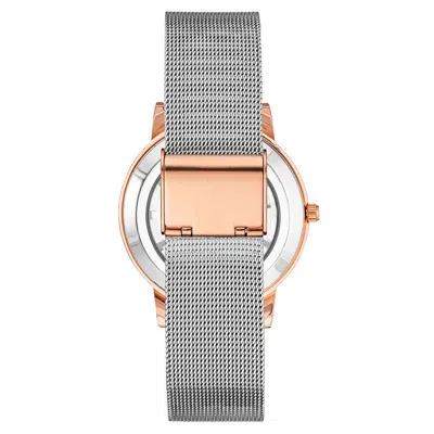 Juicy Couture Rose Gold Women Watch In Silver