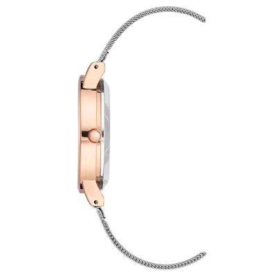 Juicy Couture Rose Gold Women Watch In Silver