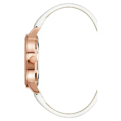 Juicy Couture Rose Gold Women Watch In White