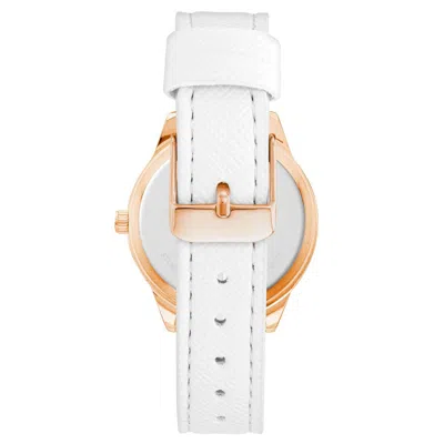 Juicy Couture Rose Gold Women Watch In White