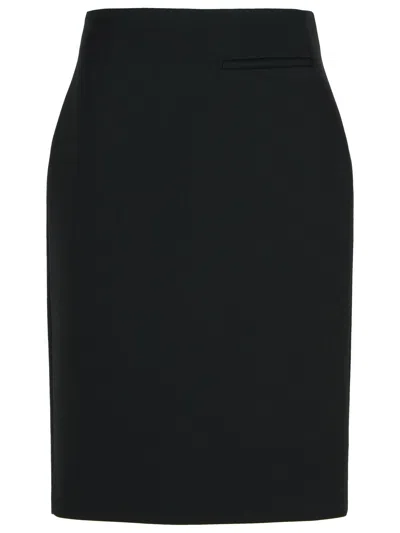 799 Black Wool Pants
