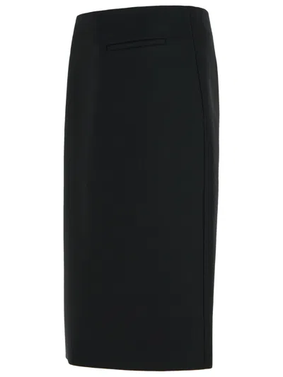 799 Black Wool Pants