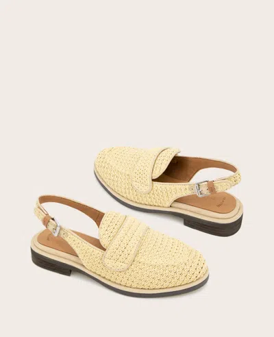 Gentle Souls - Caleb Raffia Slingback In Natural Raffia