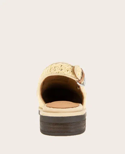 Gentle Souls - Caleb Raffia Slingback In Natural Raffia