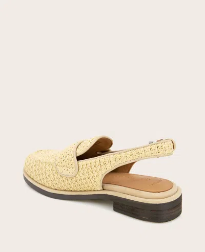 Gentle Souls - Caleb Raffia Slingback In Natural Raffia