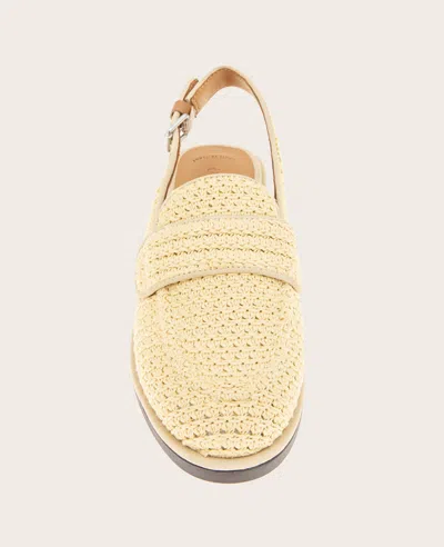 Gentle Souls - Caleb Raffia Slingback In Natural Raffia