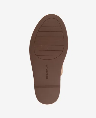 Kenneth Cole Taelyn Platform Wedge Sandal In Sesame Suede