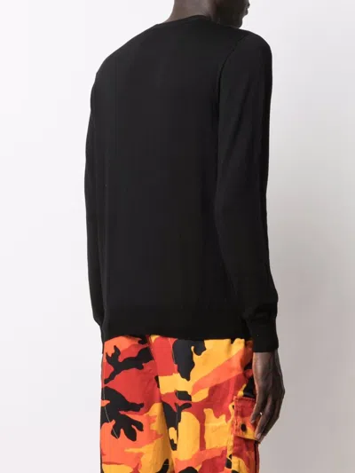 Dsquared2 Virgin Wool Lightweight Crew-neck Sweater