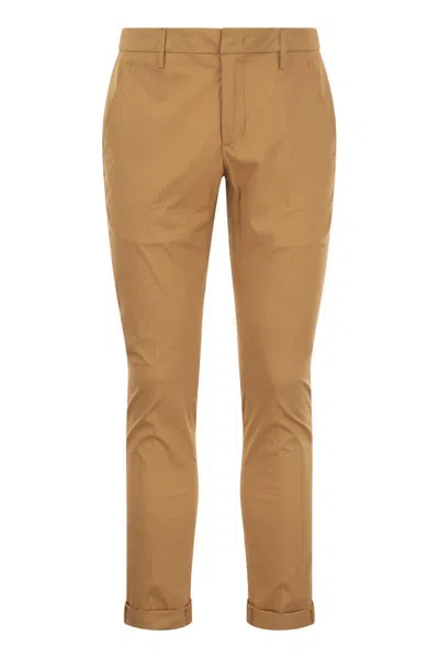 Dondup Men's Gaubert - Slim-fit Trousers In Brown
