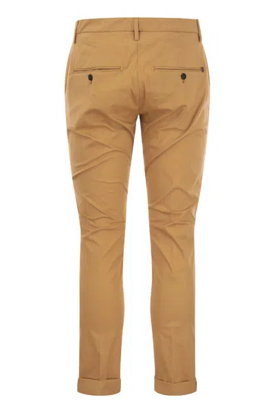 Dondup Men's Gaubert - Slim-fit Trousers In Brown