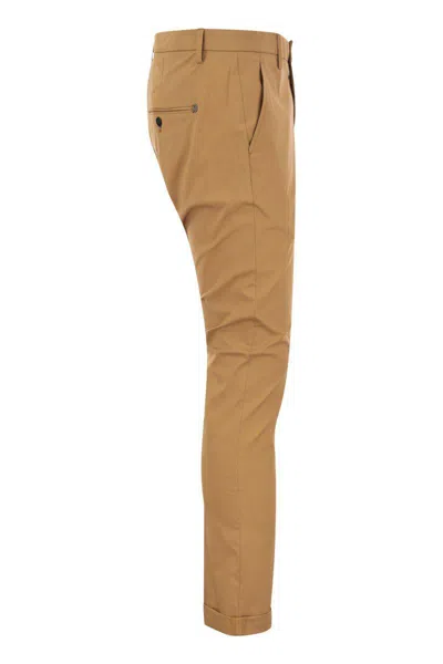 Dondup Men's Gaubert - Slim-fit Trousers In Brown