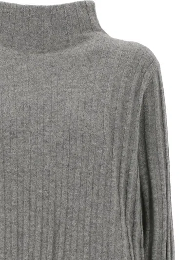 Hemisphere Ribbed Roll-neck Sweater In Multicolor
