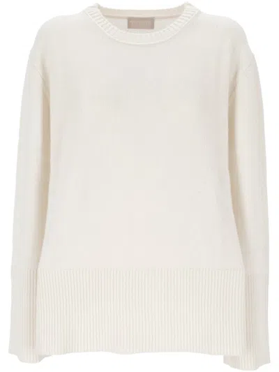 Hemisphere Crew-neck Sweater In Multicolor