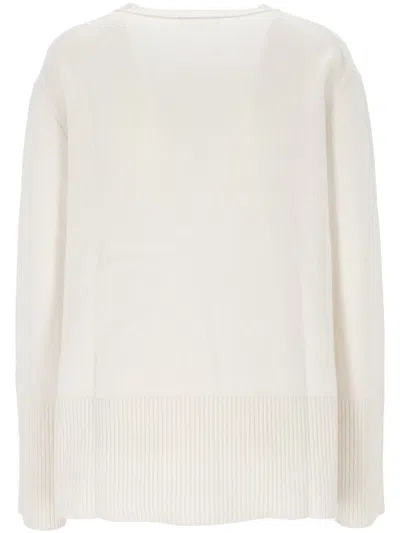 Hemisphere Crew-neck Sweater In Multicolor