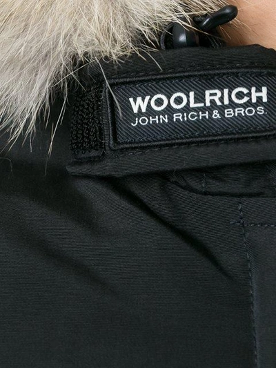 Shop Woolrich Fur-trimmed Down Parka