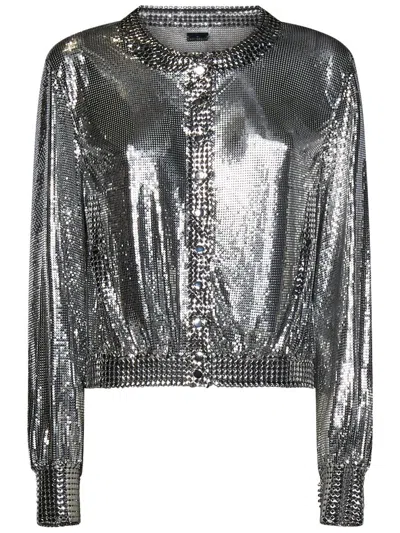 Rabanne Jacket In Silver